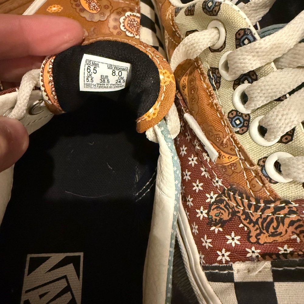 Vans Multicolor Patchwork Sneakers - image 5